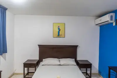 Cama o camas de una habitación en Hotel Ziami