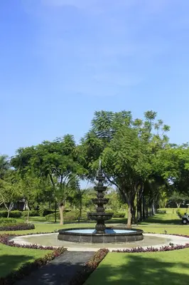 Jardín al aire libre en The Lorian Club