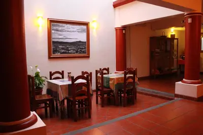 Zona de estar de Hotel Oaxaca Mágico