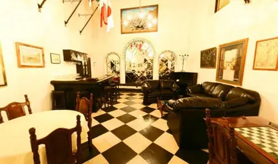 Zona de estar de Posada Coatepec