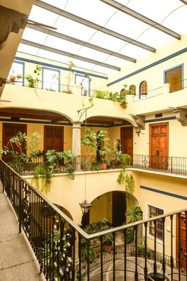 Un balcón o terraza de Hotel Colonial