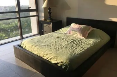 Cama o camas de una habitación en Departamento en La Isla Acapulco Torre H