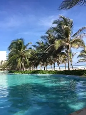 Piscina en o cerca de Departameto en Residencial La Isla Acapulco Torre G
