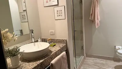 Un baño de Departameto en Residencial La Isla Acapulco Torre G