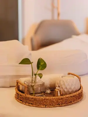Cama o camas de una habitación en Hotel Boutique Casareyna