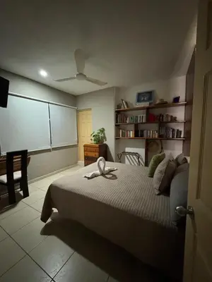 Cama o camas de una habitación en Hotel Bahia Huatulco