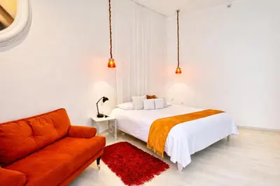Cama o camas de una habitación en El Sueño Hotel & Spa