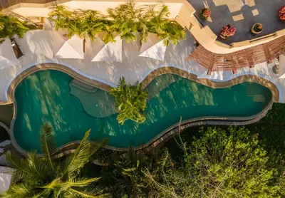 Piscina en o cerca de Celeste Beach Residences Huatulco Curamoria Collection