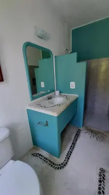 Un baño de Delphinus Inn