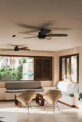 Zona de estar de Hotel Suites Villasol