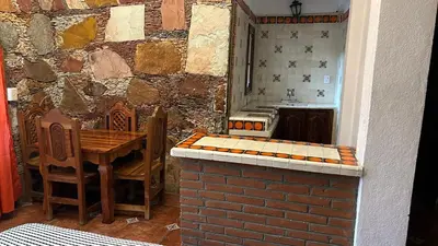 Una cocina o zona de cocina en Hotel Colonial Taxco
