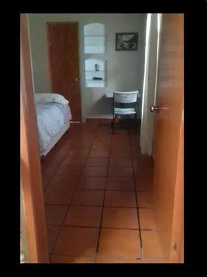 Cama o camas de una habitación en CIUDAD DE MEXICO UNAM Guest House Casa de Huespedes