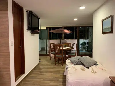 Cama o camas de una habitación en Loft Don Silver