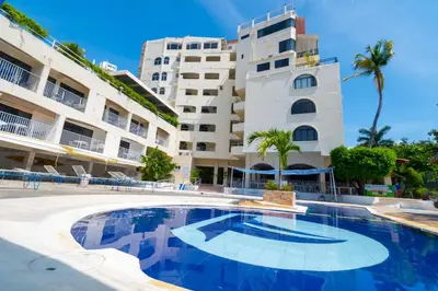 Piscina en o cerca de Acamar Beach Resort
