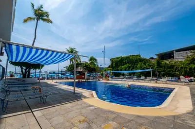 Piscina en o cerca de Acamar Beach Resort