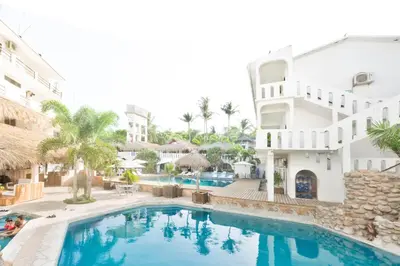 Piscina en o cerca de Bungalows Zicatela