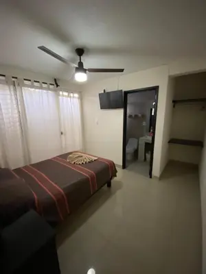 Cama o camas de una habitación en Hotel Jiménez