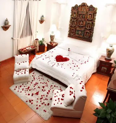 Cama o camas de una habitación en Hotel Boutique La Casa Azul