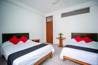 Cama o camas de una habitación en Posada Jois