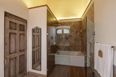 Un baño de Casa De Sierra Azul
