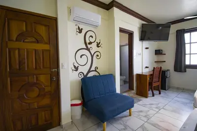 Zona de estar de Hotel Diamante