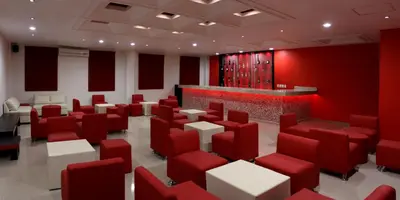Zona de estar de Hotel Baez Paraiso