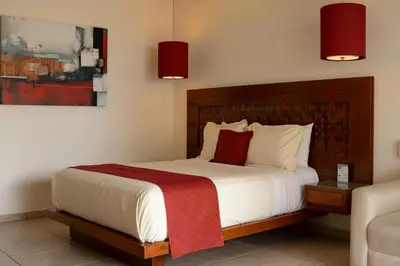 Cama o camas de una habitación en Hotel Blater