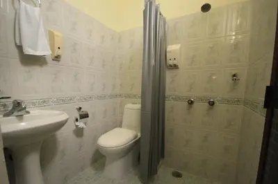Un baño de Hotel Posada Diamante