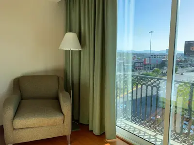 Un balcón o terraza de Hotel Villa Florida Puebla