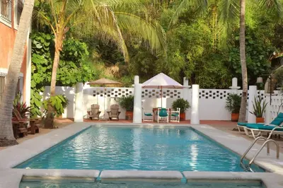 Piscina en o cerca de Bungalows Santa Cruz
