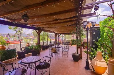 Un balcón o terraza de Casa de los Frailes