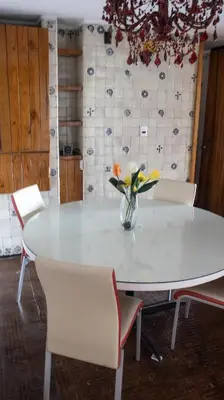 Zona de estar de Suites Las Plazas