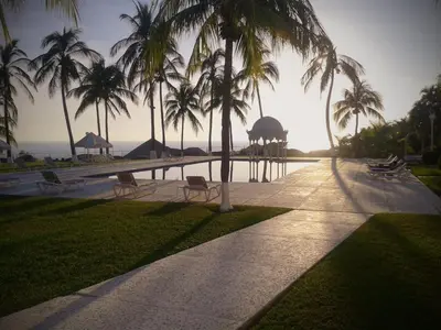 Paisaje cerca de este hotel