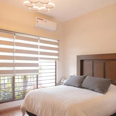 Cama o camas de una habitación en Hotel Posada XR