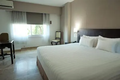 Cama o camas de una habitación en Days Inn by Wyndham Tuxtepec