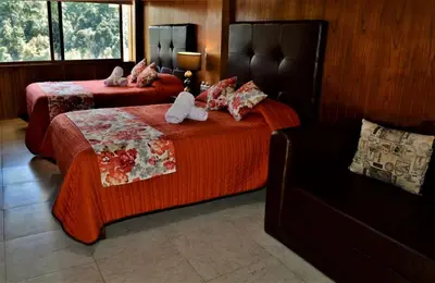 Cama o camas de una habitación en Hotel 