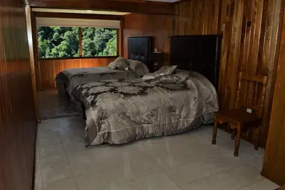 Cama o camas de una habitación en Hotel 