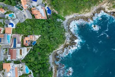 Paisaje cerca de esta villa