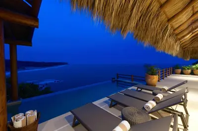 Paisaje cerca de esta villa