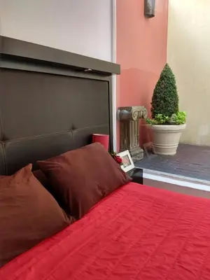Cama o camas de una habitación en Residence Las Trojes Cdmx