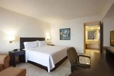 Cama o camas de una habitación en Fiesta Inn Veracruz Boca Del Rio