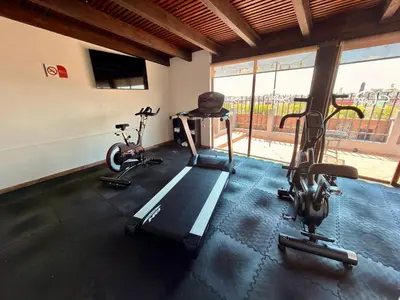 Gimnasio o instalaciones de fitness de Sleep Inn Puebla Centro Hist rico