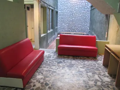 Zona de estar de Guest Green