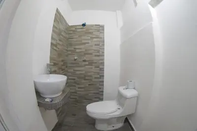 Un baño de Hotel San Carlos