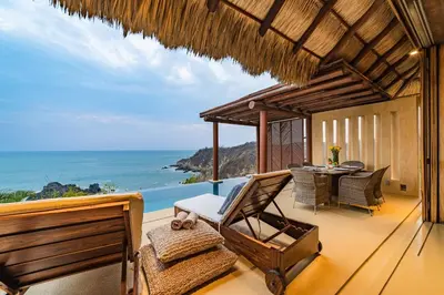 Paisaje cerca de esta villa