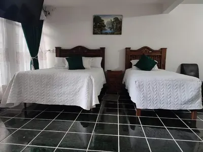 Cama o camas de una habitación en Gedayealdi