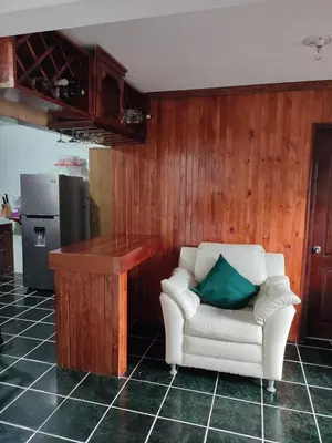 Una cocina o zona de cocina en Gedayealdi