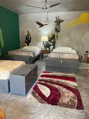 Cama o camas de una habitación en Casa Conicarit