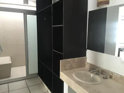 Un baño de Hotel Calli Quetzalcoatl