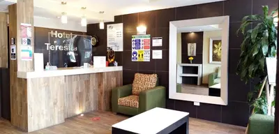 Zona de estar de Hotel Teresita